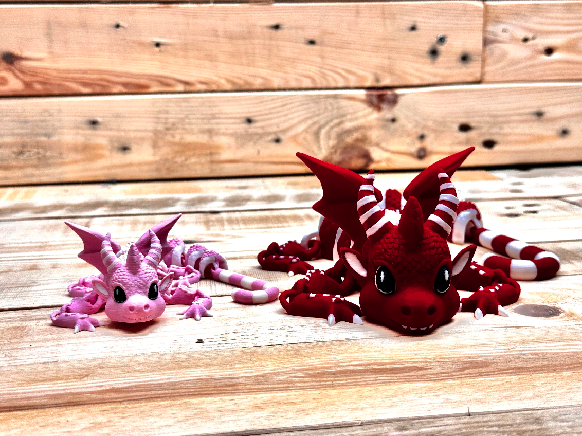 Candy Cane Dragon